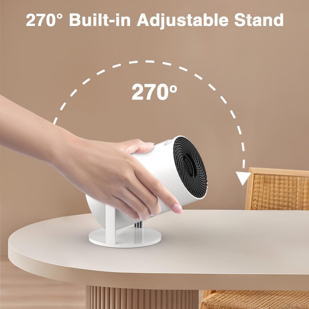 PANSEBA 270°Adjustable Smart Mini Projector 2
